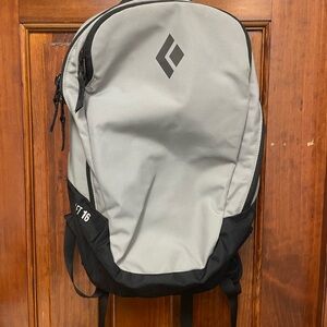 Black Diamond Gray and Black Backpack